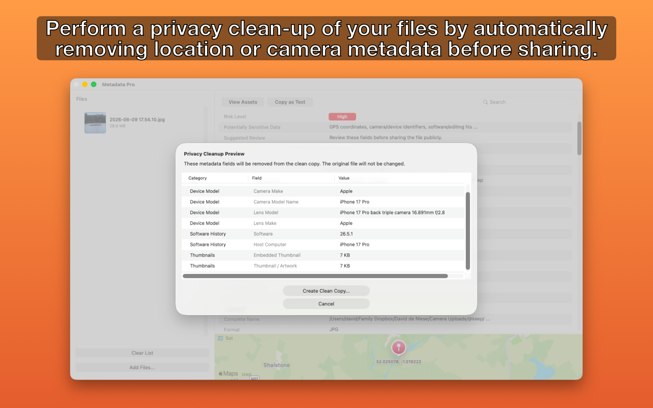 Metadata Pro screenshot 3