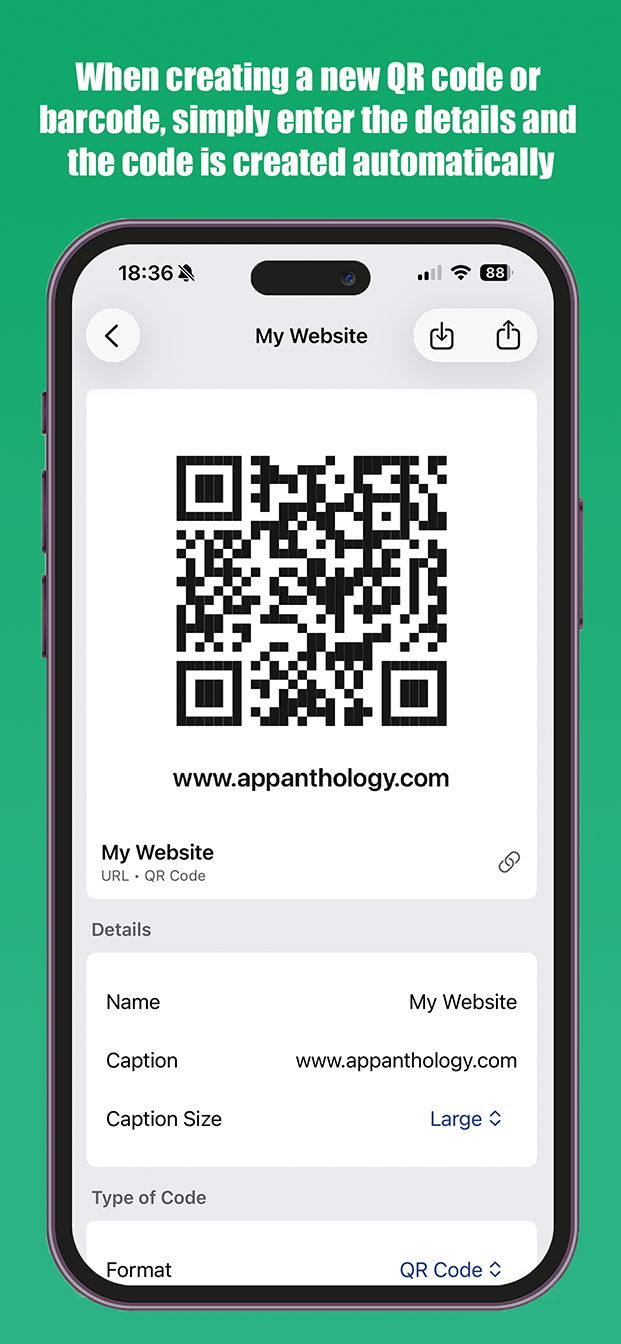 QR Plus screenshot 1